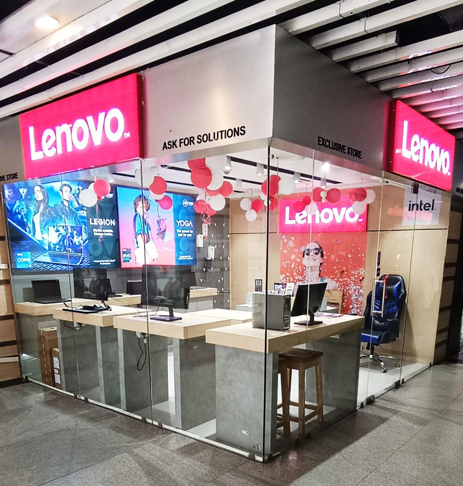 Inside Lenovo Service Center in Indore